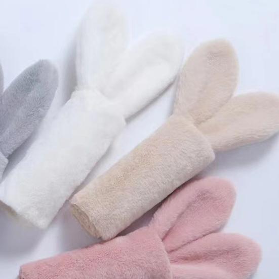 Bouquet Material Bag Rabbit Ears Non-shedding Tear-resistance Plush Surface Semi-finished Flower Material Pack Festival Supply