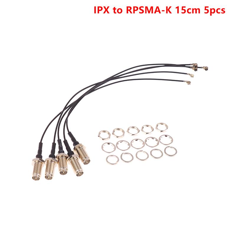 5Pcs/Lot Ipx To Connector Cable Female 1.13Mm Ipex To Sma Coax Adapter Cable Assembly Pigtail Extension Pigtail Cable