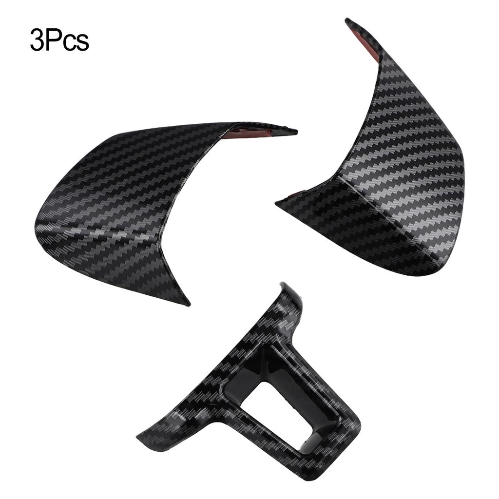 Car Interior Trim Carbon Fiber Texture Panel Cover Carbon Texture For Eos 2011 - 2014 Car Interior Enhancement