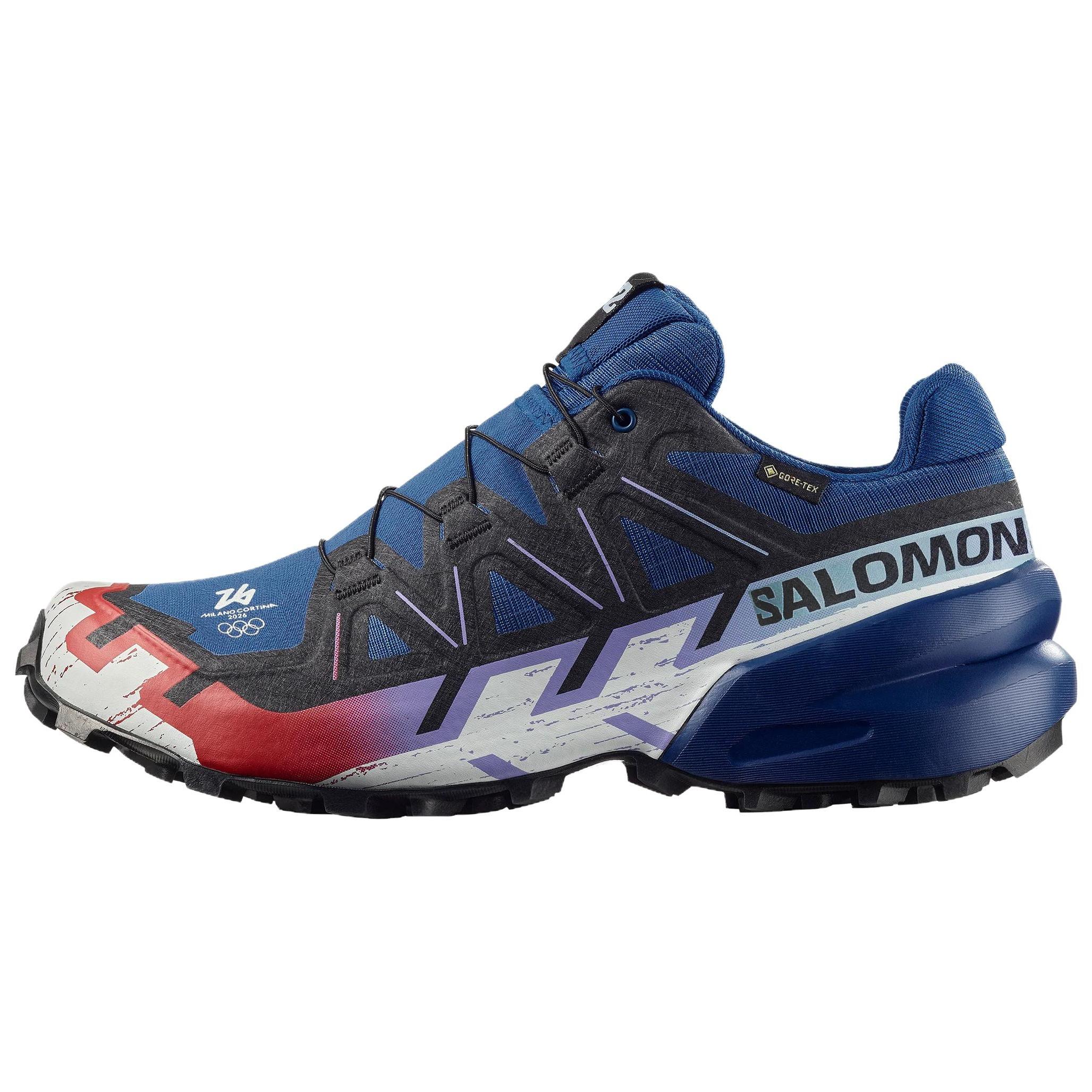 Salomon Speedcross 6 GORE-TEX Trail Running Shoes Unisex sneakers Blue 491071 38