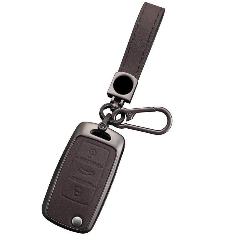 Compatible Car Key Cases & Buckles for Volkswagen: Lavida, T-Roc, Lamando, Tayron, Sagitar, Tiguan, Polo, Tharu