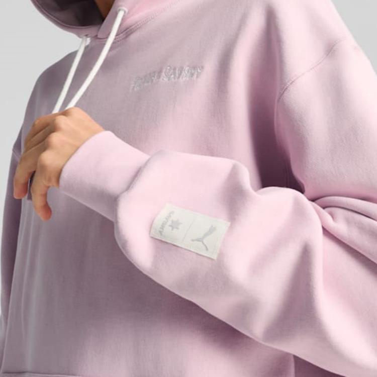 New PUMA X SAYSKY Forever Sweatshirt Unisex Rose Red 90 526955-90