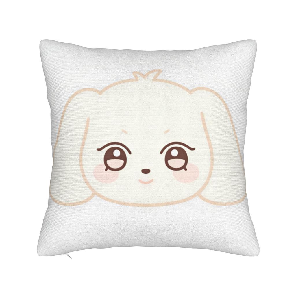Aniteez Face Pillow Case Soft Pillow Cover For Sofa Bedroom Home Decor Kawaii Pillowcases