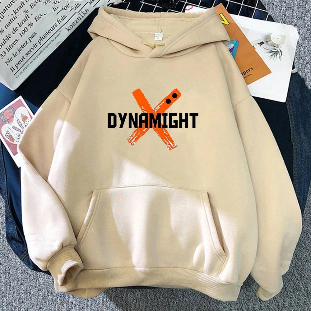 

Толстовка My Hero Academy женская/унисекс, хит продаж, толстовки Dynamight с рисунком, унисекс, винтажный флисовый пуловер с капюшоном, модная толстовка, одежда