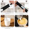 Electric Mixer Egg Whisk Drink Beaters Coffee Maker Charge Plastic Baby Manual Espresso
