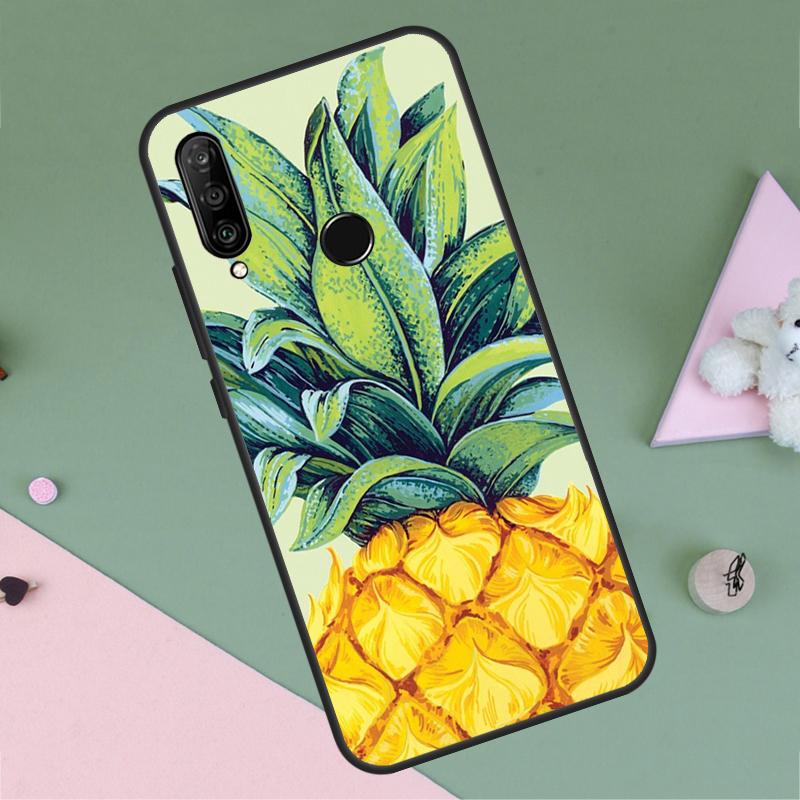 Tropical Pineapple For Huawei Nova 12i 12s 11i 8i 7i 9 10 SE Y90 Y60 Y70 Y72 Y61 Y91 P30 P40 Lite P60 Pro Case
