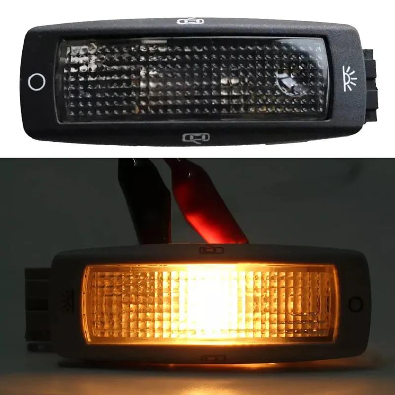 Car Rear Reading Light Dome Lamp For Volkswagen For Golf 3B0947291B For Passat For Tiguan Black Gray Ceiling Light