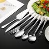 Stainless Steel Long Handle Soup & Dessert Spoon with Round Point – Western Tableware Series 1010