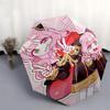 1pc Anya Forger Anime Character Umbrella - Automatic Opening with Foldable Design, Iron Frame, Outdoor Use, Festival Gift for Fans, Travelers, Daily U