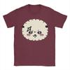 Funny Chiikawas Rakko TShirts Men Round Neck Cotton T Shirts  Short Sleeve Tees Unique Tops