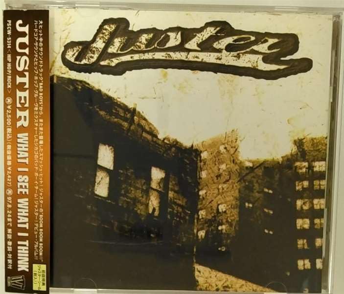 

CD JUSTER - What I See What PSCW5314PROMO Japan ObiMusic Others Used