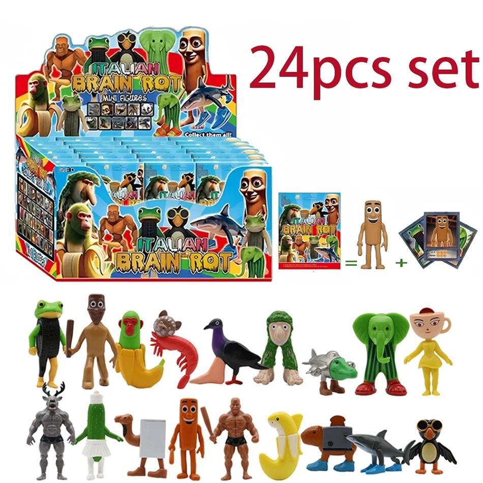 NEW Blind box Italian Brainrot AI Animals Tung Tung Tung Sahur Figure Tralalelo Tralala Figure Doll DeskOrnament Gift