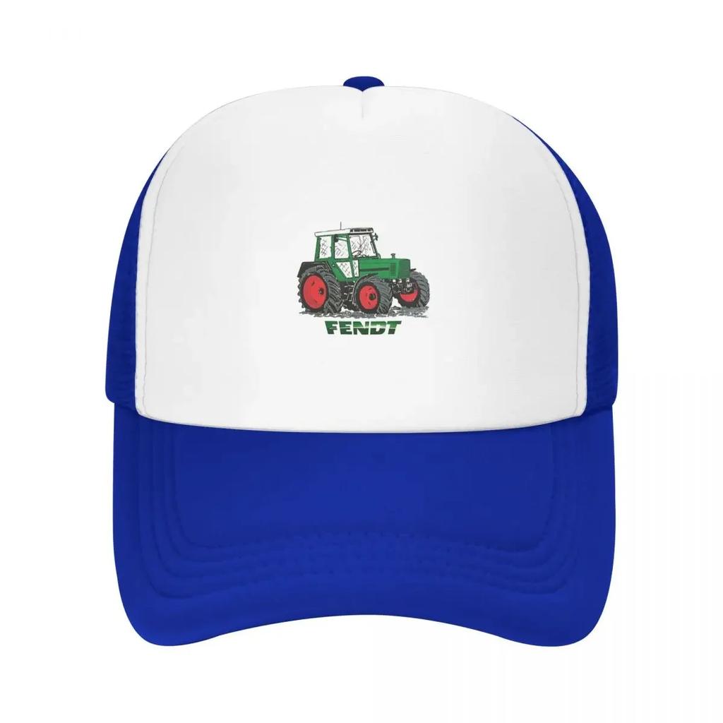 Fendt Grüne Kappe Mode Lässig Netz Baseballkappen Verstellbare Mütze Hip Hop Sommer Unisex Baseballkappen Mehrfarbig