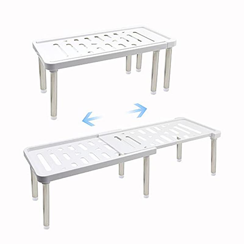 1Pc Retractable Shelf Multifunction Storage Rack Household Sundries Organizer Kitchen Seasoning Bottle Stainless Storage Racks