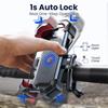Joyroom Universal Bike Phone Holder 360° View Bicycle Phone Holder for 4.7-7 inch Mobile Phone Stand Shockproof Bracket GPS Clip