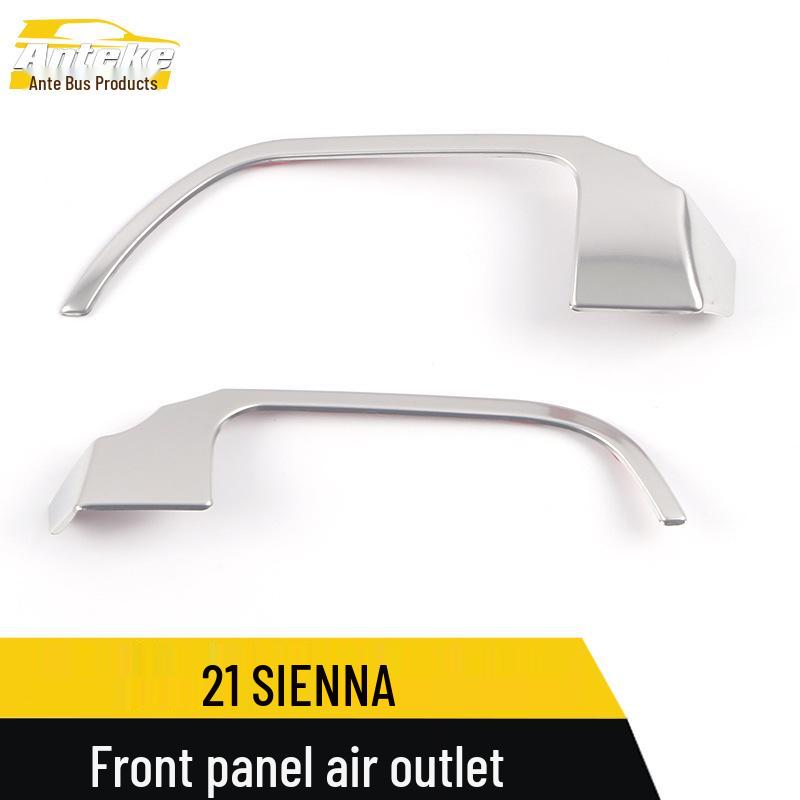 2021 Sienna Front Air Outlet Bright Strip & Console AC Decorative Sticker