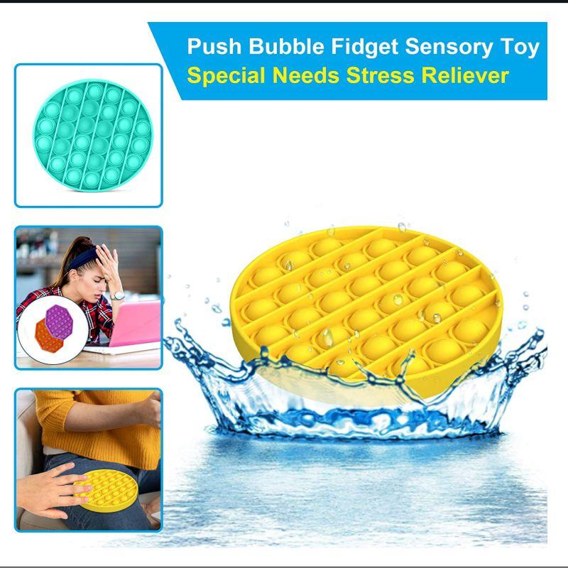 Foxmind Pop Bubble Sensorisches Fidget Pop It Spielzeug zum Stressabbau und für pädagogischen Spaß für Kinder
