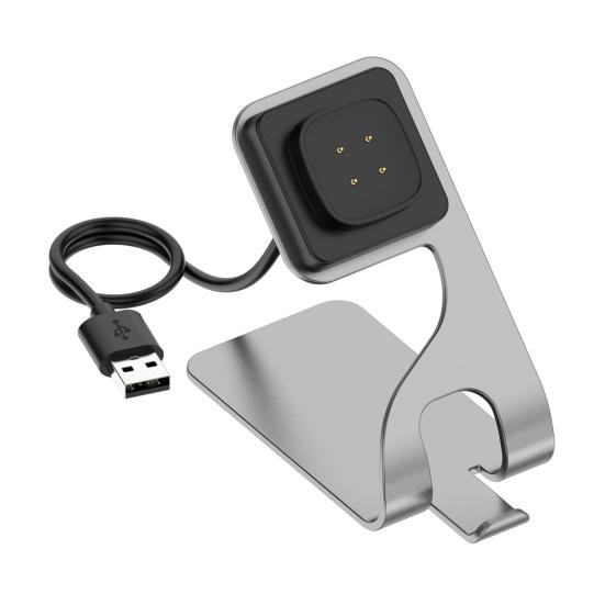 

Подставка для зарядки смарт-часов с устойчивой базой, защитой от короткого замыкания и перенапряжения, нескользящей конструкцией, широкой совместимостью, зарядное устройство для Google Pixel Watch 3 серый