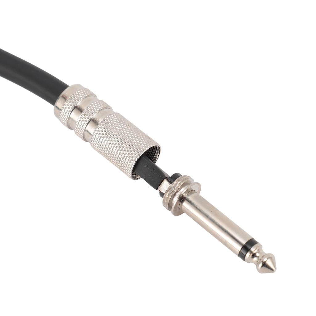 6.35mm HiFi Low-Noise Guitar Cable for Electric Guitar, Mixers, Active Speakers, Electronic Drums, and Electric Bass (10m  32.8ft)