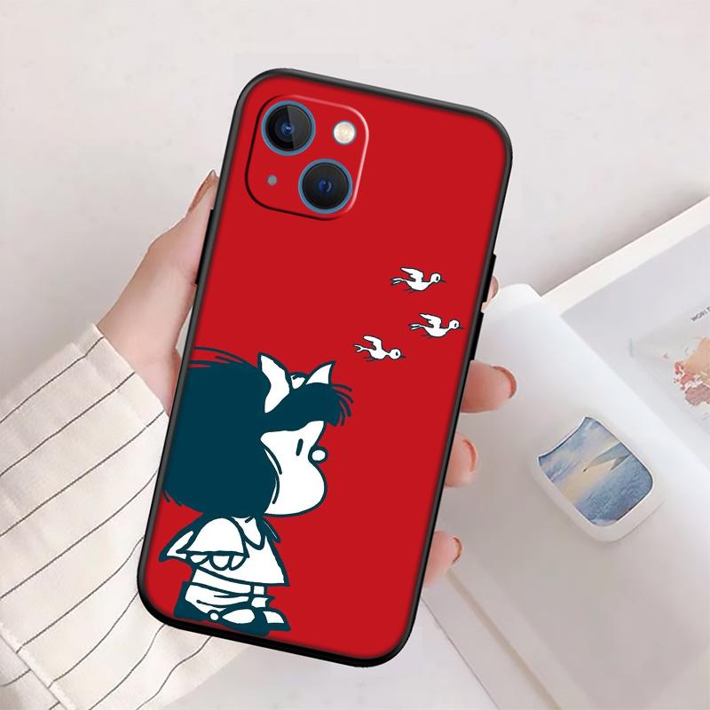 M-Mafalda Phone Case for Samsung Galaxy S20 S21 S22 Ultra FE + Plus A21S A22 A24 A25 A26 A30 A30S A31