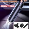 120W 35500rpm Handheld Wireless Car Vacuum Cleaner Powerful Cyclone Suction Cordless Wet Dry Car Home Vacuum Cleaner