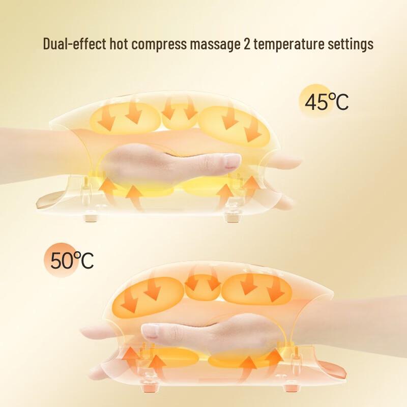 Xi Lai Kang H9028C Little White Whale Electric Hand Massager with Heat