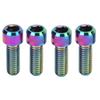 4Pcs Mountian Bike Brake Screws   Alloy M6 16mm Bike Disc Brake Clamp   Fixed Screw   Accessories