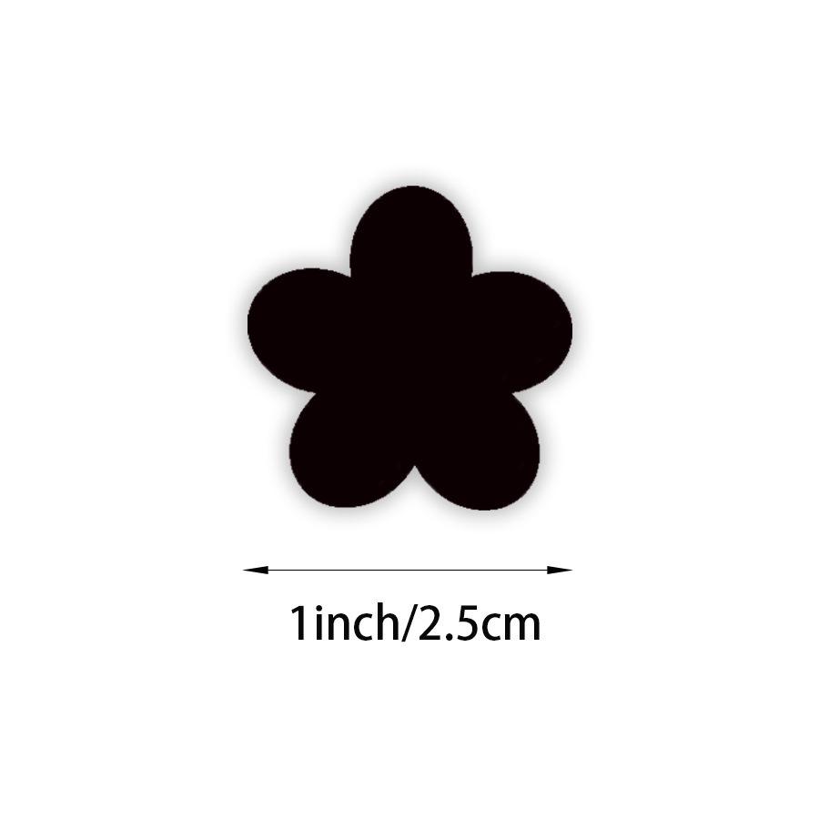Heart-Shaped Love Stickers - 500 Self-Adhesive Labels per Roll
