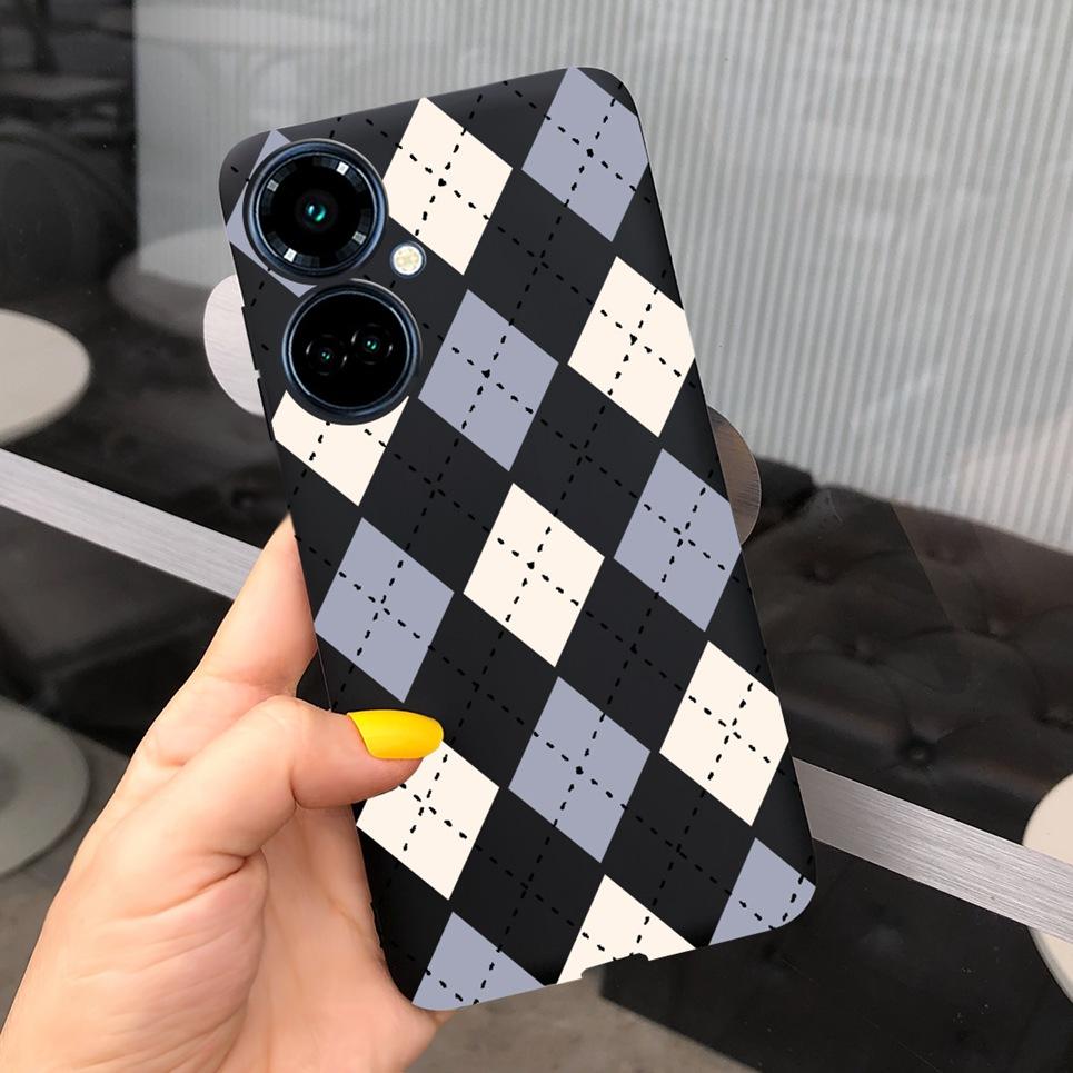 For TECNO Camon 19 Neo Case Cartoon Boy Child Fashion Phone Case Back Cover For Tecno Camon 19 Pro Camon19 Matte Soft Bumper Bag
