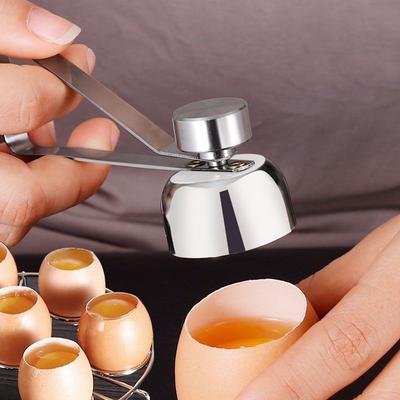 Ouvre-œuf en acier inoxydable 304, Séparateur créatif de coquille d'œuf, Cuiseur d'œuf à double tête, Gadgets créatifs, Outils de cuisine