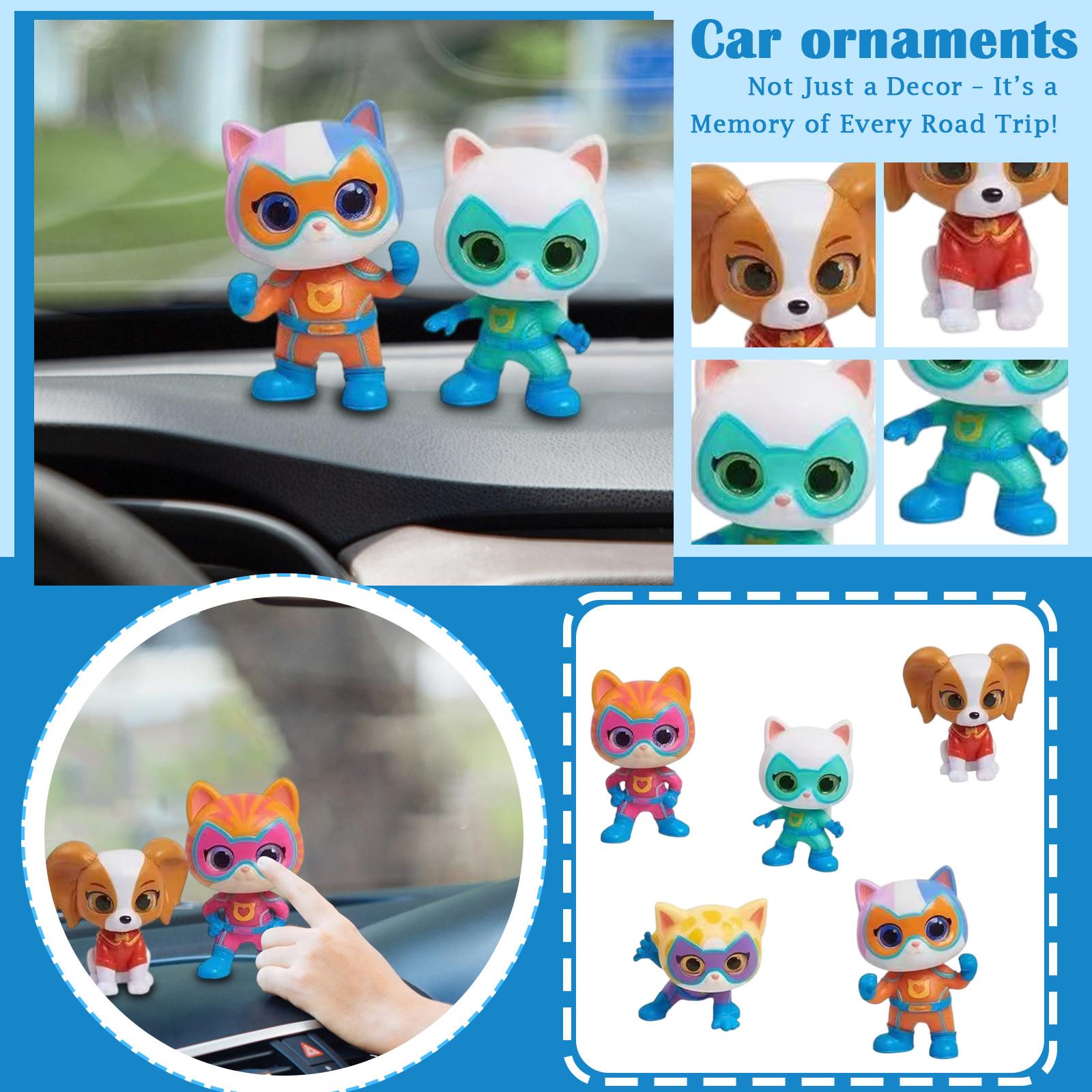 

Super Cat Toy Doll Cute Car Accessories One Size