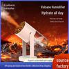 2024 Volcanic Humidifier: Simulates Volcanic Atmosphere with Car-Mounted Colorful Flame Light and Atomization