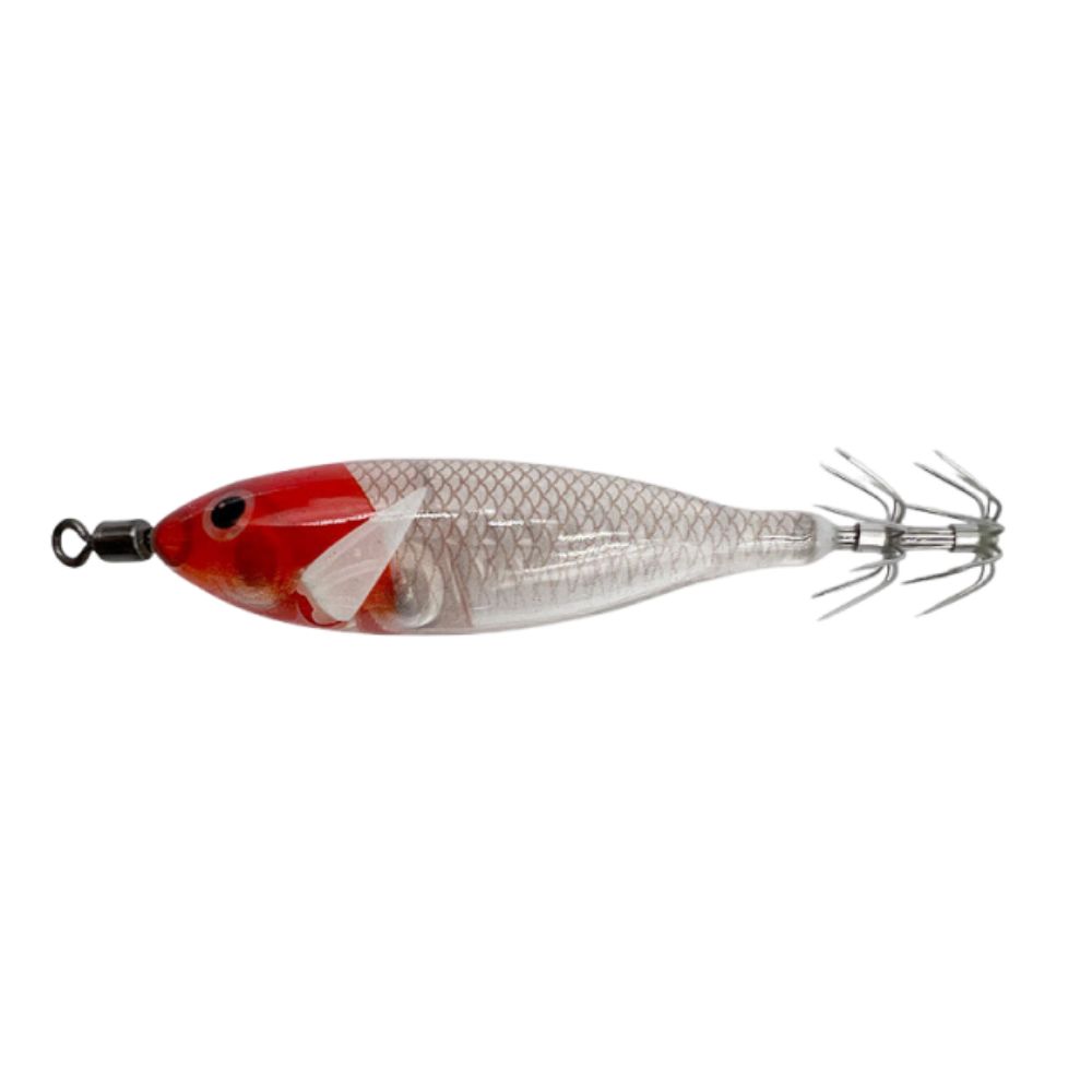 2Pcs Glow-in-the-dark Squid Trolling Lure Artificial Bait Horizontal Squid Lure Night Fishing