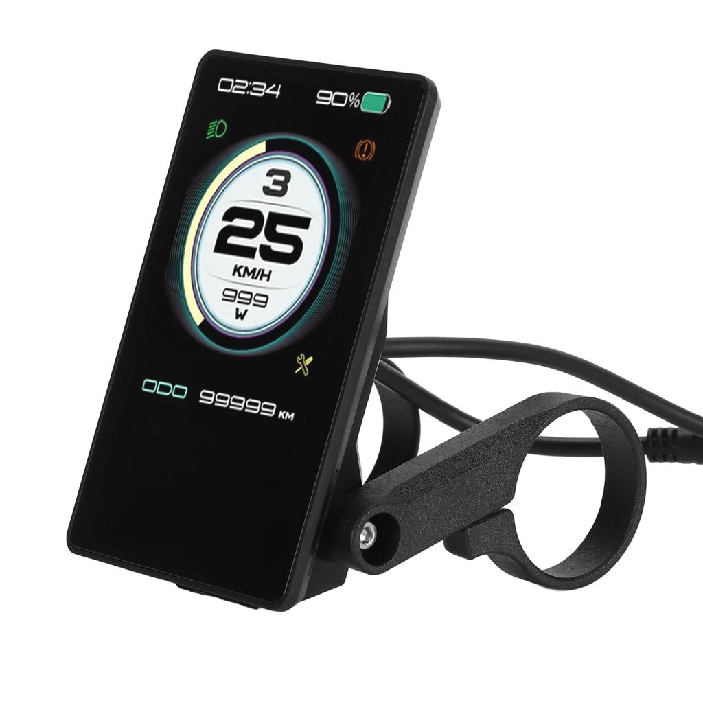 Electric Cycle Display Electric Bicycle P860C Color LCD Display for Mid Motor IPX7 Water Proof for