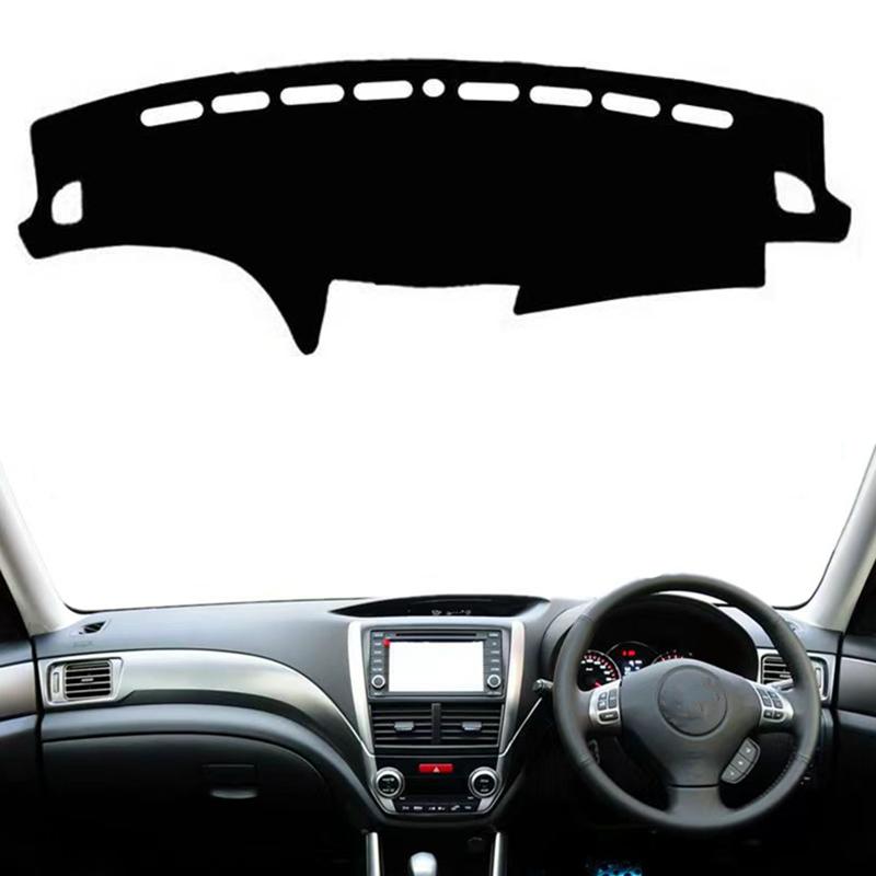 For Subaru Forester 2008 2009-2012 2013 Dash Mat Dashboard Cover Rug Pad Sun Shade Dashmat Carpet UV Proof Car Styling Accessory