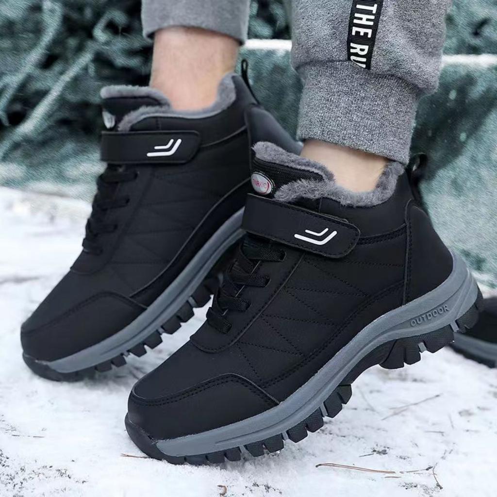 Extreme Cold Weather Snow Boots -Insulated Winter Shoes with Non Slip Soles, Hiking Boots - Suitable for Ice Climbing, Hiking, and Daily Winter Wear