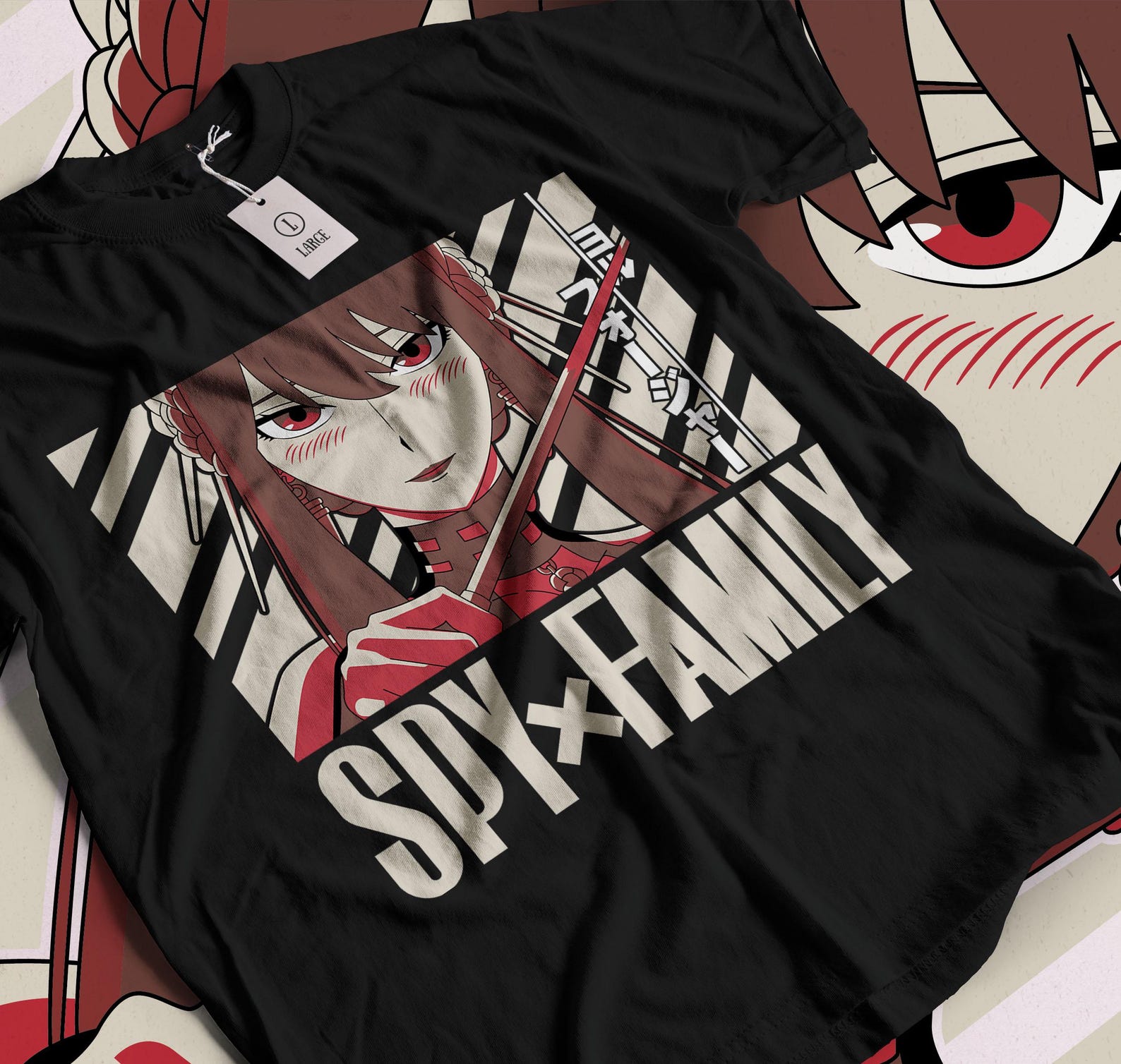 Anime Family T-shirt Unisex, Family Gift, Anime Manga Shirt, Anime Shirt, Graphic Anime Tee, Manga Shirt, Japan 4XL