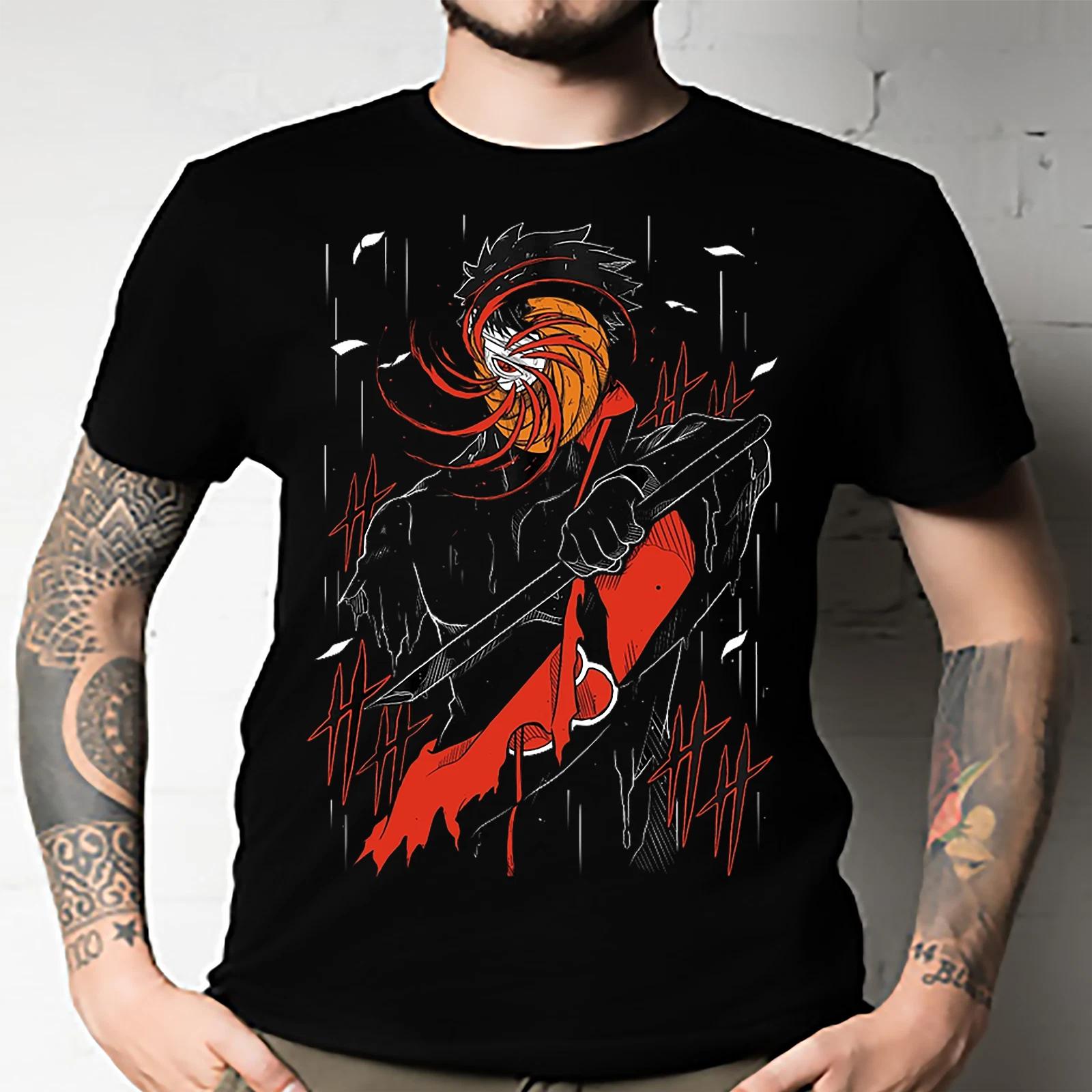 Men s and Women s T-shirts Obito Uchiha XL