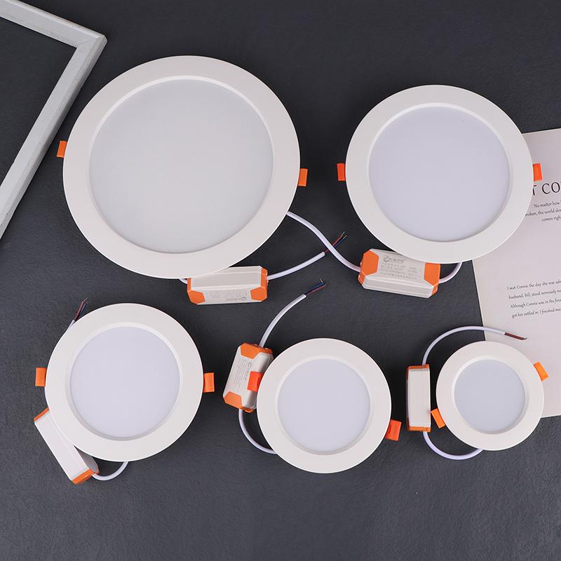 Bevegelsessensor Spot Led Downlight Lamparas 220V Taklys 7/10/20/25/30W Varm/Kald Hvit Panellys For Gang Trappe Depot