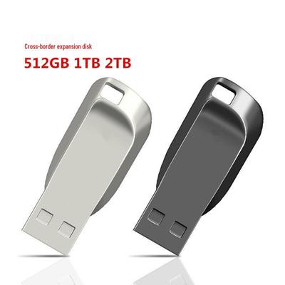Fluier Metalic Impermeabil Stick USB cu Breloc - Disponibil în Capacități de 8GB, 16GB, 32GB, 64GB, 512GB, 1TB și 2TB.