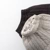 Winter Kids Padded Pants Solid Color Boys Straight Trousers Thicken Warm Loose Girls Baby Outerwear Pants
