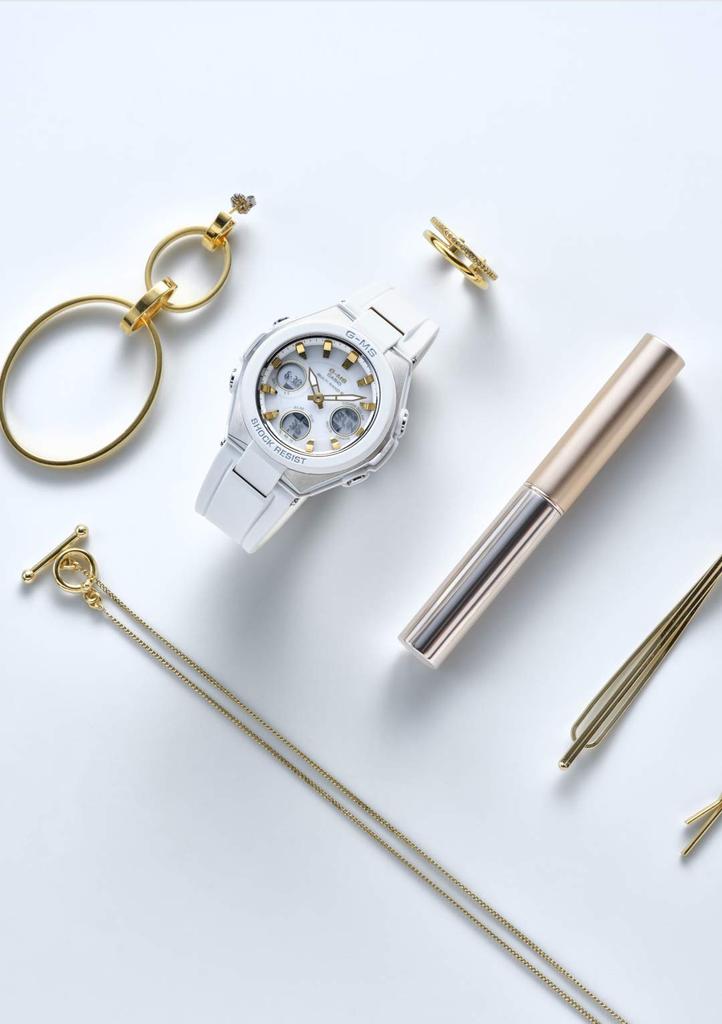 Montre Casio Solaire Blanche Baby-G G-MS Radiocommandée MSG-W100-7A2JF Pour Femmes