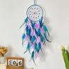 Dream Catcher Handmade Colorful Feather Wind Chimes Living Room Bedroom Hanging Ornaments Festival Gifts Home Decoration Crafts