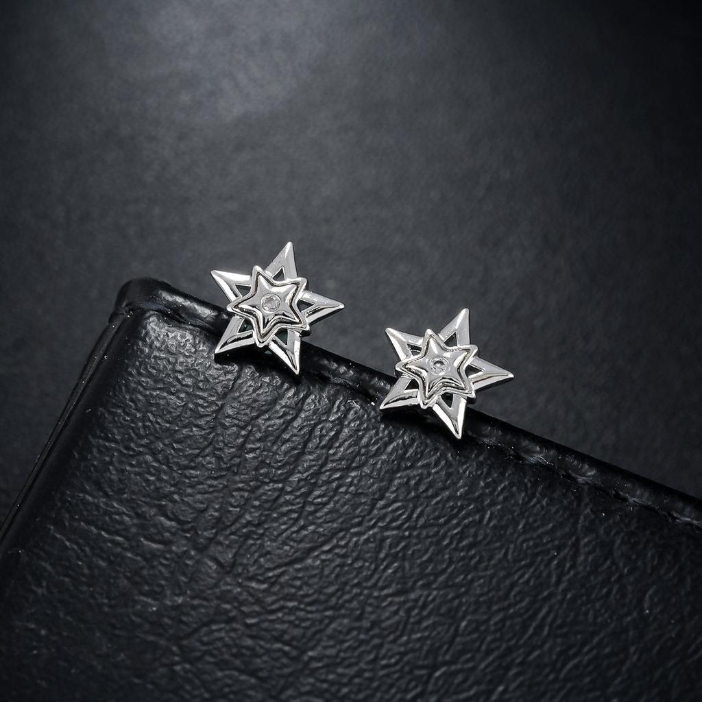 Stud Earrings Men's Trendy Ear Buckles Personalized Versatile Earrings Women's High-end Jewelry Accessories Earrings