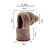 High Stretch Solid Color Knitted Mask Scarf All-In-One Hat Women's Winter Cycling Windproof Warm Hat
