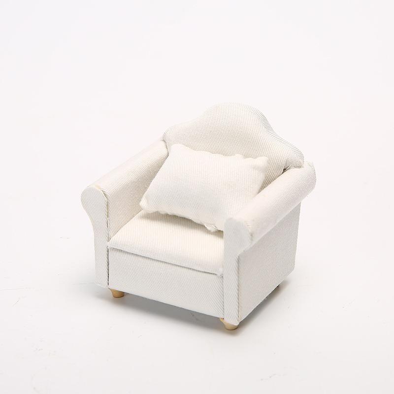 Μίνι Κουκλόσπιτο Καναπές Μινιατούρα Έπιπλα Λευκή Διακόσμηση Στηρίγματα Φωτογραφίας Μοντέλο Καναπέ για Μίνι Έπιπλα Καναπέ Μίνι Έπιπλα Μίνι Καναπές Ξύλινο Σετ