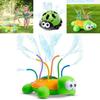 Fun Outdoor Water Play With Cute Turtle And Ladybug Sprinkler Toys For Children