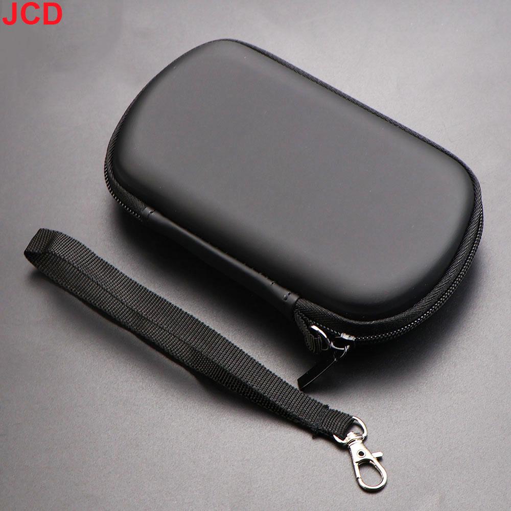 

JCD Hard EVA Storage bag Travel Carrying Protector Case With Strap Zipper For PSP GO Game Console Protective Cover чорний
