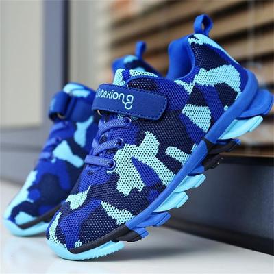 Kindersneaker, atmungsaktives Mesh-Camouflage, Kinderschuhe, 22 Frühling Grundschul-Laufschuhe, Sommerschul-Kinderschuh-Trend
