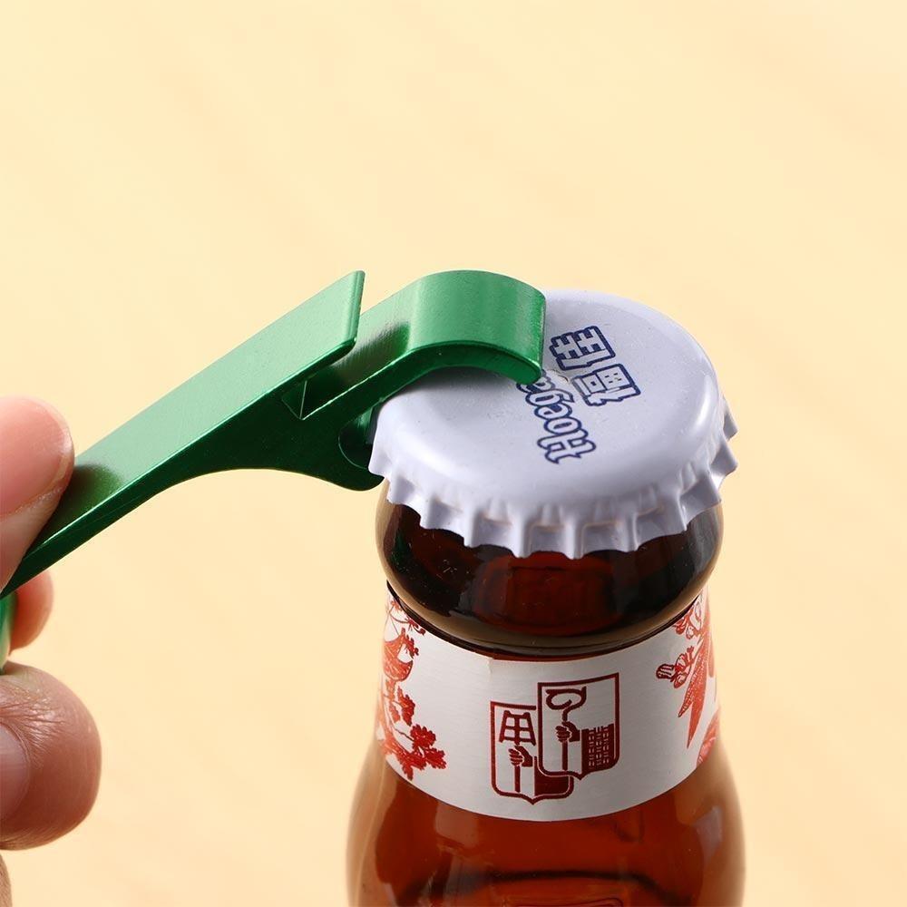 Colored Aluminum Bottle Opener Keychains Beer Bottle Opener Keychain Keyring Supplies Party Favor Gifts for Kitchen Beer Driver